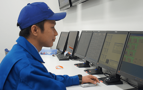 Batch monitoring via a centralized system